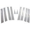 2005-2010 Jeep Grand Cherokee 10 Piece SS Pillar Post Covers - image 1