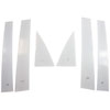 2005-2009 Chevrolet Equinox 6 Piece SS Pillar Post Covers - image 1