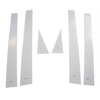 2007-2009 for Hyundai Tuscon 6 Piece SS Pillar Post Covers - image 1
