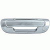 Door Handle Cover 1 pc. Triple Chrome Plated ABS Rear DoorTrim - image 1