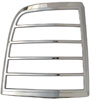 Tail Lamp Bezel Triple Chrome Plated ABS Pair - image 1