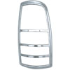 Tail Lamp Bezel Triple Chrome Plated ABS Pair - image 1