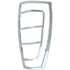 Tail Lamp Bezel Triple Chrome Plated ABS Pair - image 1