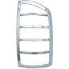 Tail Lamp Bezel Triple Chrome Plated ABS Pair - image 1