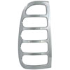 Tail Lamp Bezel Triple Chrome Plated ABS Pair - image 1