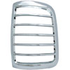 Tail Lamp Bezel Triple Chrome Plated ABS Pair - image 1