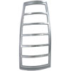 Tail Lamp Bezel Triple Chrome Plated ABS Pair - image 1