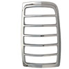 Tail Lamp Bezel Triple Chrome Plated ABS Pair - image 1
