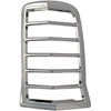 Tail Lamp Bezel Triple Chrome Plated ABS Pair - image 1