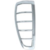 Tail Lamp Bezel Triple Chrome Plated ABS Pair - image 1