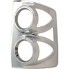 Tail Lamp Bezel Triple Chrome Plated ABS Pair - image 1