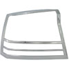 Tail Lamp Bezel Triple Chrome Plated ABS Pair - image 1