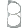 Tail Lamp Bezel Triple Chrome Plated ABS Pair - image 1