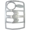 Tail Lamp Bezel Triple Chrome Plated ABS Pair - image 1