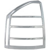 Tail Lamp Bezel Triple Chrome Plated ABS Pair - image 1