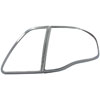 Tail Lamp Bezel Triple Chrome Plated ABS Pair - image 1