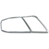 Tail Lamp Bezel Triple Chrome Plated ABS Pair - image 1