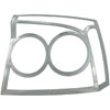 Tail Lamp Bezel Triple Chrome Plated ABS Pair - image 1