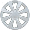 Aftermarket Wheel Cover 15 in. Wheel # W73678 Metal Clip Chrome Finish - image 1