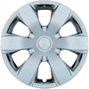 Aftermarket Wheel Cover 14 in. Wheel # 61137 Metal Clip Chrome Finish - image 1