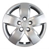Aftermarket Wheel Cover 16 in. Wheel # 53076 Bolt-On Clip Silver Finish - image 1