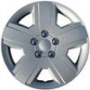 Aftermarket Wheel Cover 16 in. Wheel # 8029 Metal Clip Silver Finish - image 1