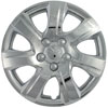 Aftermarket Wheel Cover 16 in. 7 Spokes Wheel # 61155 Metal Clip Silver Finish - image 1