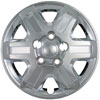 Aftermarket Wheel Cover 16 in. 6 Spokes Wheel # 8033 Bolt-On Clip Chrome Finish - image 1