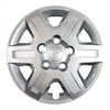 Aftermarket Wheel Cover 16 in. 6 Spokes Wheel # 8033 Bolt-On Clip Silver Finish - image 1