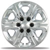 Aftermarket Wheel Cover 17 in. 6 Spokes Wheel # 3284 Bolt-On Clip Chrome Finish - image 1