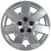 Aftermarket Wheel Cover 16 in. 7 Spokes Wheel # 7027 Bolt-On Clip Silver Finish - image 1