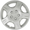 Aftermarket Wheel Cover 16 in. 5 Spokes Wheel # 53066 Plastic Clip Silver Finish - image 1