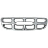 Grille Overlay 1 pc. Triple Chrome Plated ABS Snap-In - image 1