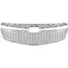 Grille Overlay 2 pc. Triple Chrome Plated ABS - image 1