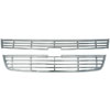 Grille Overlay 2 pc. Triple Chrome Plated ABS Snap-In - image 1