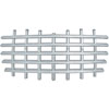 Grille Overlay 1 pc. Triple Chrome Plated ABS Snap-In - image 1