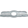 Grille Overlay 1 pc. Triple Chrome Plated ABS Snap-In - image 1