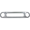 Grille Overlay 1 pc. Triple Chrome Plated ABS Snap-In - image 1