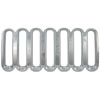 Grille Overlay 1 pc. Triple Chrome Plated ABS Snap-In - image 1