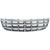Grille Overlay 1 pc. Triple Chrome Plated ABS Snap-In - image 1