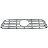 Grille Overlay 1 pc. Triple Chrome Plated ABS - image 1