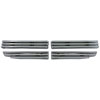 Grille Overlay 1 pc. Triple Chrome Plated ABS - image 1