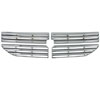 Grille Overlay 4 pc. Triple Chrome Plated ABS - image 1