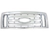 Grille Overlay 1 pc. Triple Chrome Plated ABS - image 1