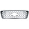 Grille Overlay 1 pc. Triple Chrome Plated ABS - image 1