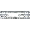 Grille Overlay 1 pc. Triple Chrome Plated ABS - image 1