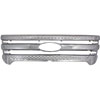 Grille Overlay 1 pc. Triple Chrome Plated ABS - image 1