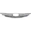 Grille Overlay 1 pc. Triple Chrome Plated ABS - image 1