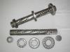 Lake Style Header Muffler Kit w/3 Bolt Flange - image 1