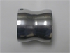 Power Squeeze Venturi Exhaust Tube Cermakrome Ceramic Coating Bolt In Fits 3.5 in. Pipe - image 1